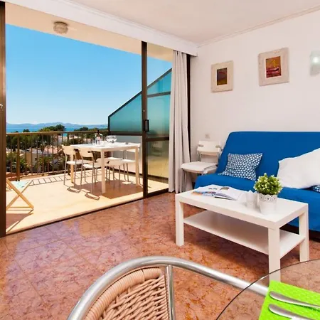 Apartment The Shell Ii, Beach Views And Pool Alcúdia Extérieur photo